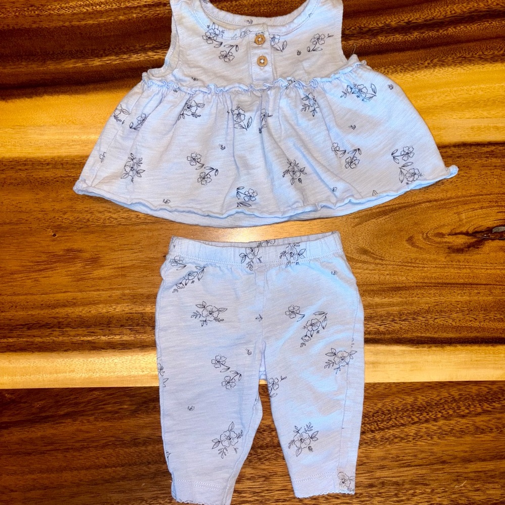 Carter's Blue Baby Outfit